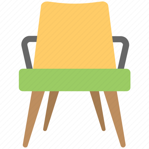 Armchair, chair, furniture, garden chair, lounge chair icon - Download on Iconfinder