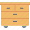 drawer unit, interior, furniture, households