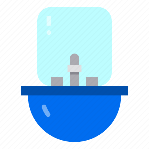 Sink, bath, bathroom, shower, water icon - Download on Iconfinder