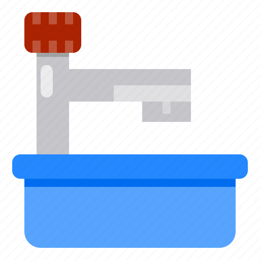 Sink, bathroom, restroom, shower, toilet icon - Download on Iconfinder