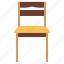 furniture, flate, household, chair, wood, seat 