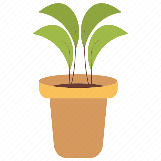 Flate, gardening, element, green, plant, garden icon - Download on Iconfinder