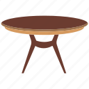 furniture, flate, household, modern, table, wood, contemporary