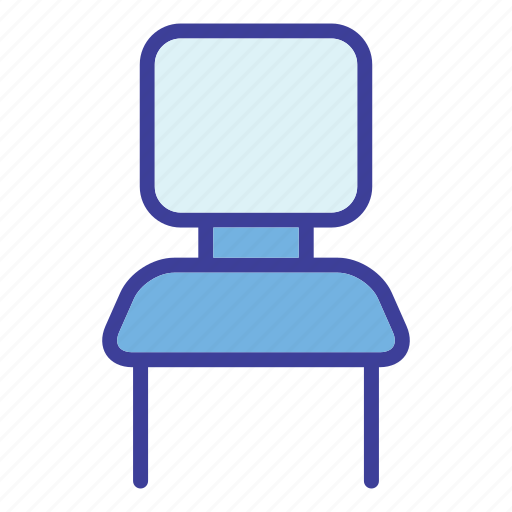 Chair, furniture, stool, interior, desk, seat, home icon - Download on Iconfinder