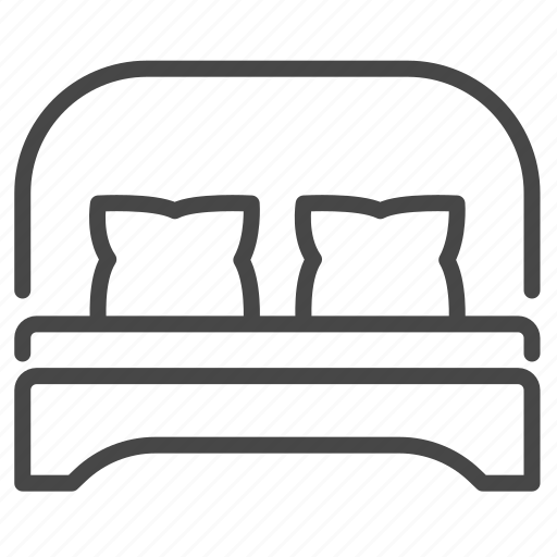 Furniture, room, appliance, bed, sleep, hotel, bedroom icon - Download on Iconfinder