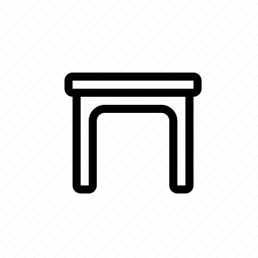 Side, table, end table, side table, furniture icon - Download on Iconfinder