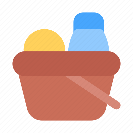 Picnic, basket, food, camping icon - Download on Iconfinder