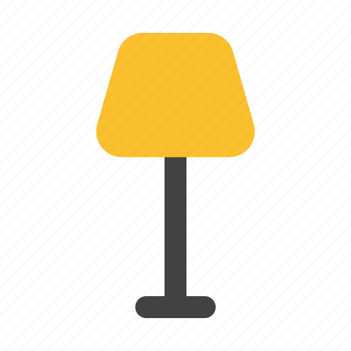 Lamp, night, stand, furniture, and, household, home icon - Download on Iconfinder