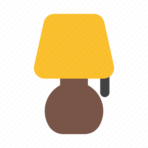 Table, lamp, desk, illumination, furniture, and, household icon - Download on Iconfinder