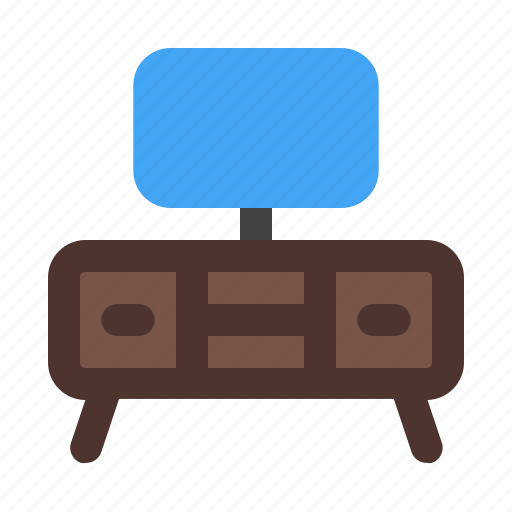 Tv, stand, living, room, table, television, furniture icon - Download on Iconfinder