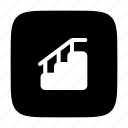 stairs, stair, building, construction, furniture, and, household