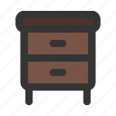 dresser, drawer, cabinet, interior, design, furniture, and, household