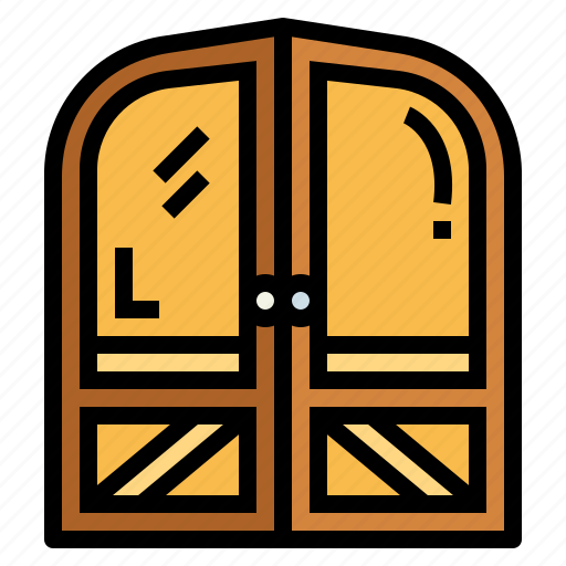 Construction, door, furniture, open icon - Download on Iconfinder