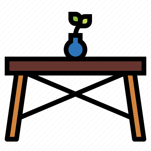 Eating, furniture, household, table icon - Download on Iconfinder