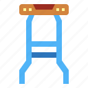 chair, furniture, seat, stool