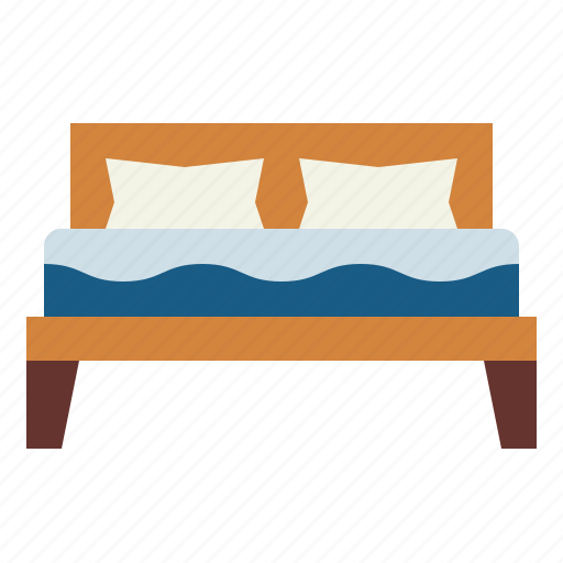 Bed, double, furniture, rest icon - Download on Iconfinder