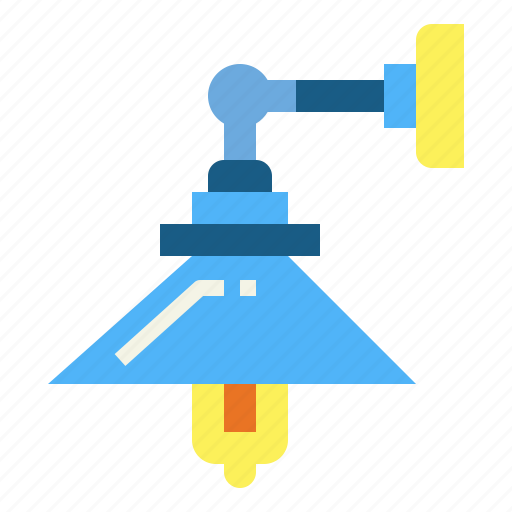 Bulb, electricity, lamp, light, technology, wall icon - Download on Iconfinder