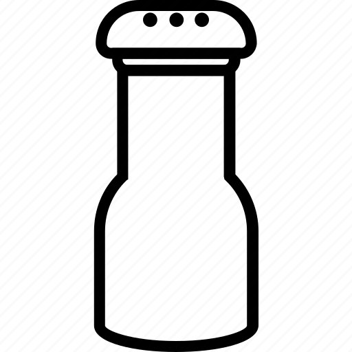 Black pepper, bottle, kitchen, kitchen set, salt icon - Download on Iconfinder