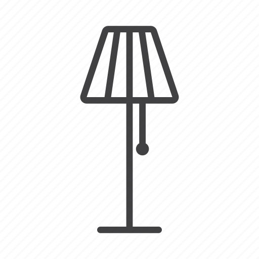 Bulb, floor, lamp, light icon - Download on Iconfinder