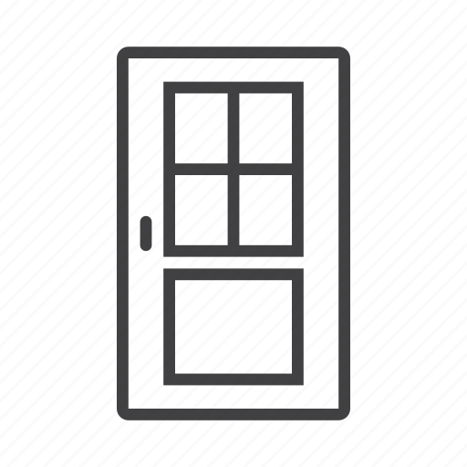 Door, entrance, glass icon - Download on Iconfinder