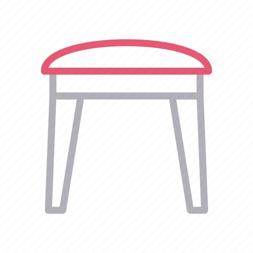 Furniture, interior, stool, table, wood icon - Download on Iconfinder