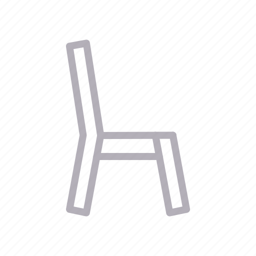 Chair, furniture, interior, seat, wood icon - Download on Iconfinder