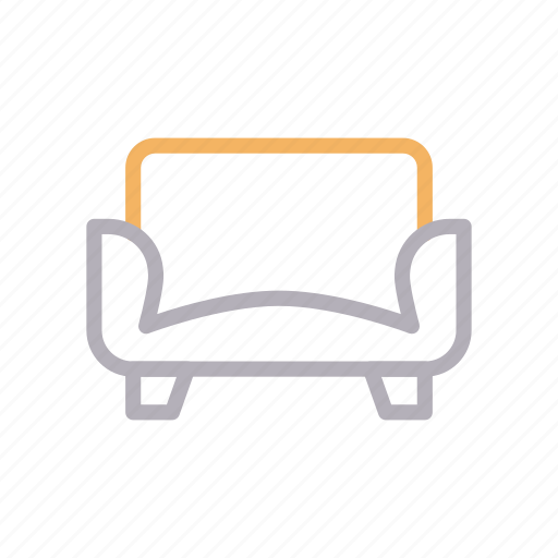 Couch, decoration, furniture, interior, sofa icon - Download on Iconfinder