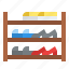 furniture, interior, rack, shoe, shoes 