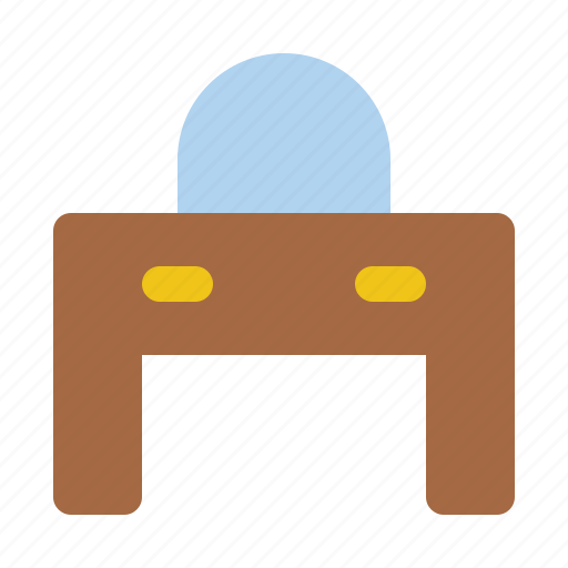 Furniture, interior, dressing, table icon - Download on Iconfinder