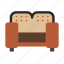 sofa, furniture, interior 