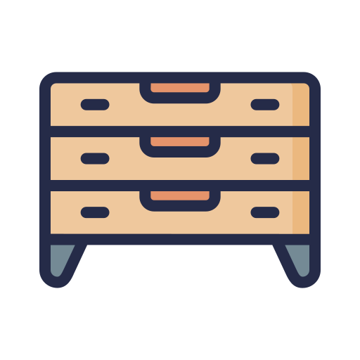 Furniture, cabinet, chest, drawer, decoration icon - Free download