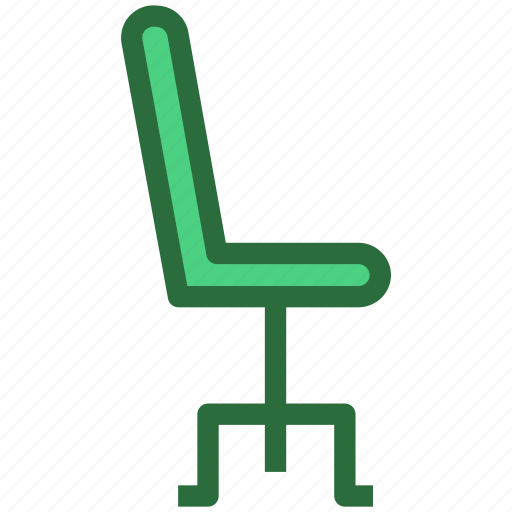Furniture, chair, interior, seat, swivel icon - Download on Iconfinder