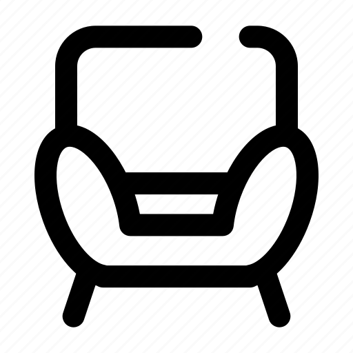 Armchair, sofa, decoration, household, seat, furniture icon - Download on Iconfinder