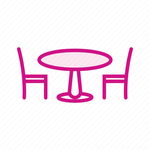 Chair, furniture, restaurant, table, table chair icon - Download on Iconfinder
