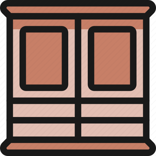 Double, dresser, door icon - Download on Iconfinder