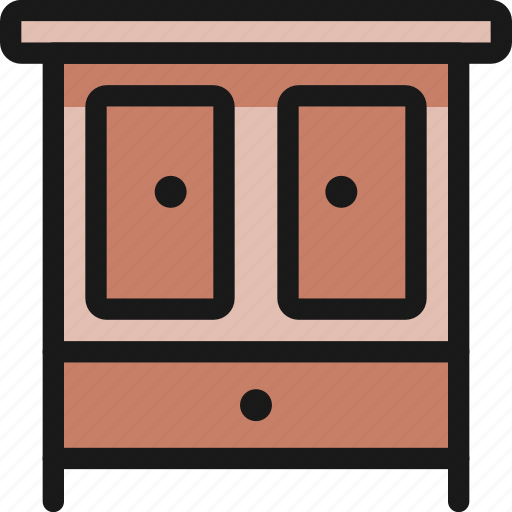 Dresser, double, door icon - Download on Iconfinder