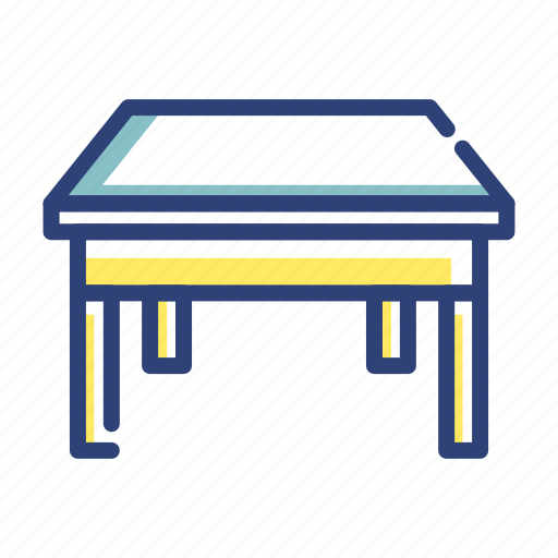 Equipment, furniture, interior, learn, room, study, table icon - Download on Iconfinder