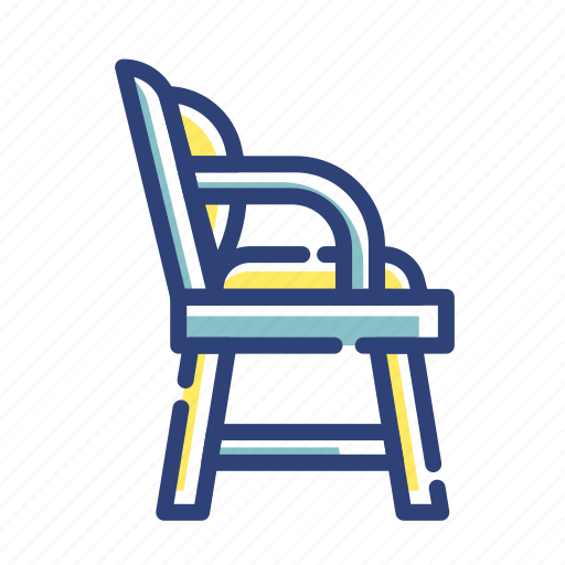 Chair, equipment, furniture, relax, room, sit, table icon - Download on Iconfinder