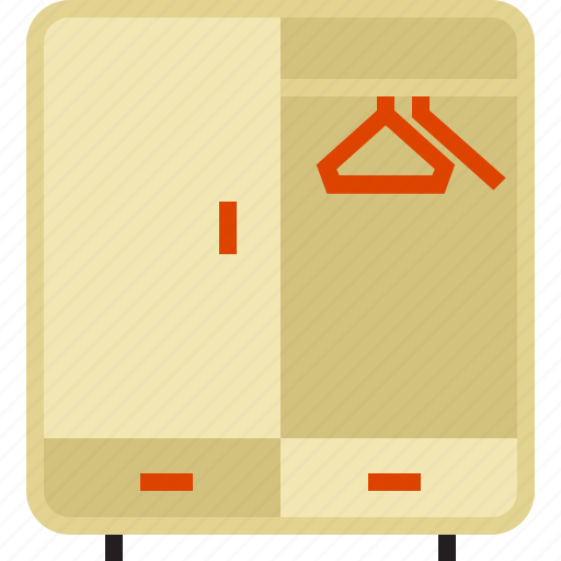 Interior, clothes, clothing, storage, cabinet, dress, furniture icon - Download on Iconfinder