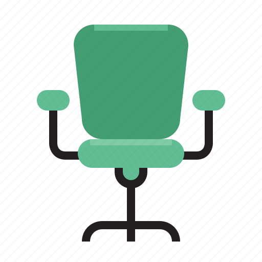 Interior, office, revolving, chair, furniture, seat icon - Download on Iconfinder