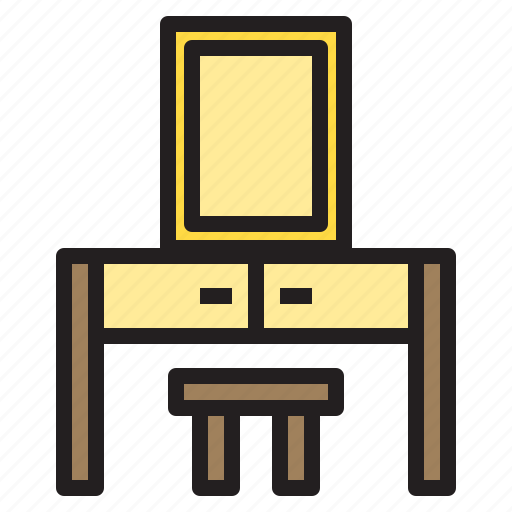 Clean, design, dressing, furniture, splendid, table, tidy icon - Download on Iconfinder