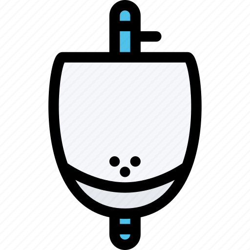 Decor, furniture, home, interior, plumbing, urinal icon - Download on Iconfinder