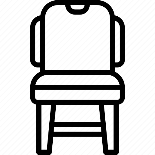 Chair, dining, furniture, interior, wooden icon - Download on Iconfinder