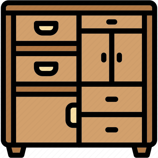 Cabinet, furniture, interior, safe, storage icon - Download on Iconfinder