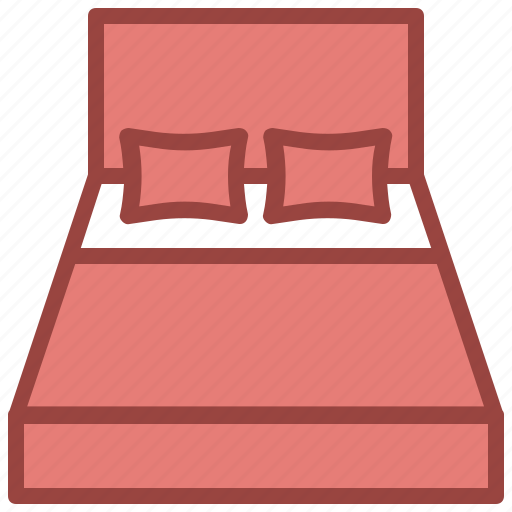 Bed, furniture, bedroom, household icon - Download on Iconfinder