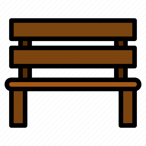 Bench, chair, furniture, outdoor, seat icon - Download on Iconfinder