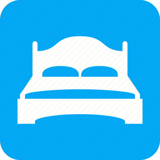 Bed, bedroom, double, furniture, modern, relaxation, room icon - Download on Iconfinder
