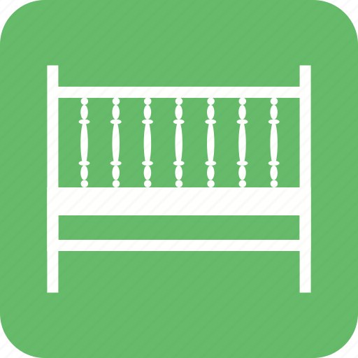 Baby, bed, childhood, cot, interior, room, wood icon - Download on Iconfinder