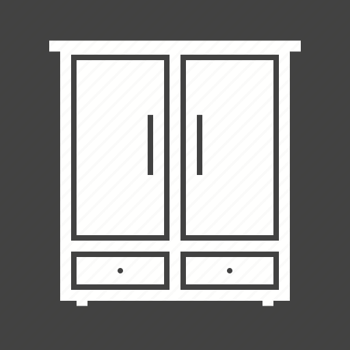 Book, cabinet, cupboard, shelf, shelves, storage, wardrobe icon - Download on Iconfinder