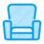 armchair, furniture, interior 